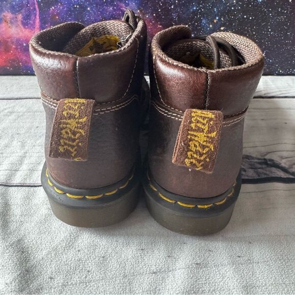 Doc Martens Industrial Steel Toe Leather Boots Sz 37 EU Women 6 ASTM 2413-11 - Picture 4 of 9